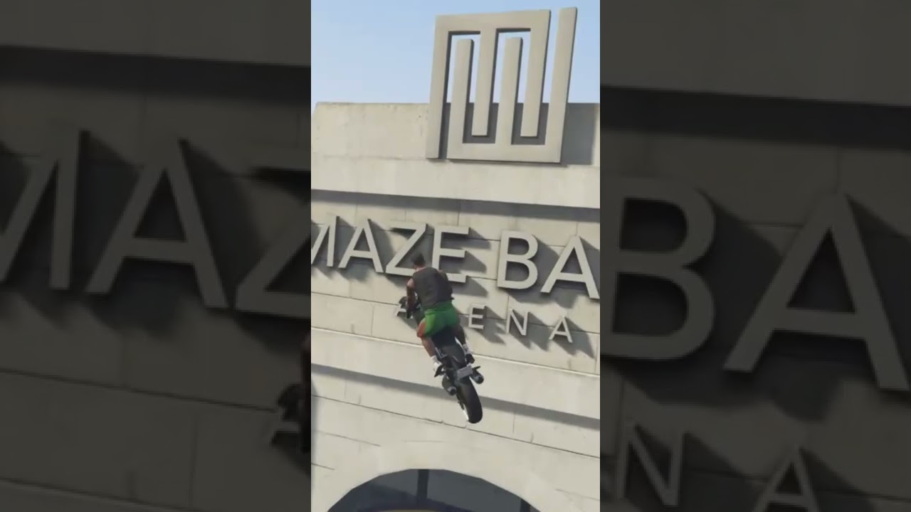 GTA 5 Maze Bank Arena Wall Ride
