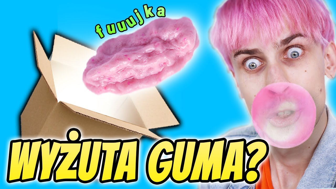 DOSTAŁEM WYŻUTĄ GUMĘ 🤢 ŚMIESZNE PACZKI OD WIDZÓW