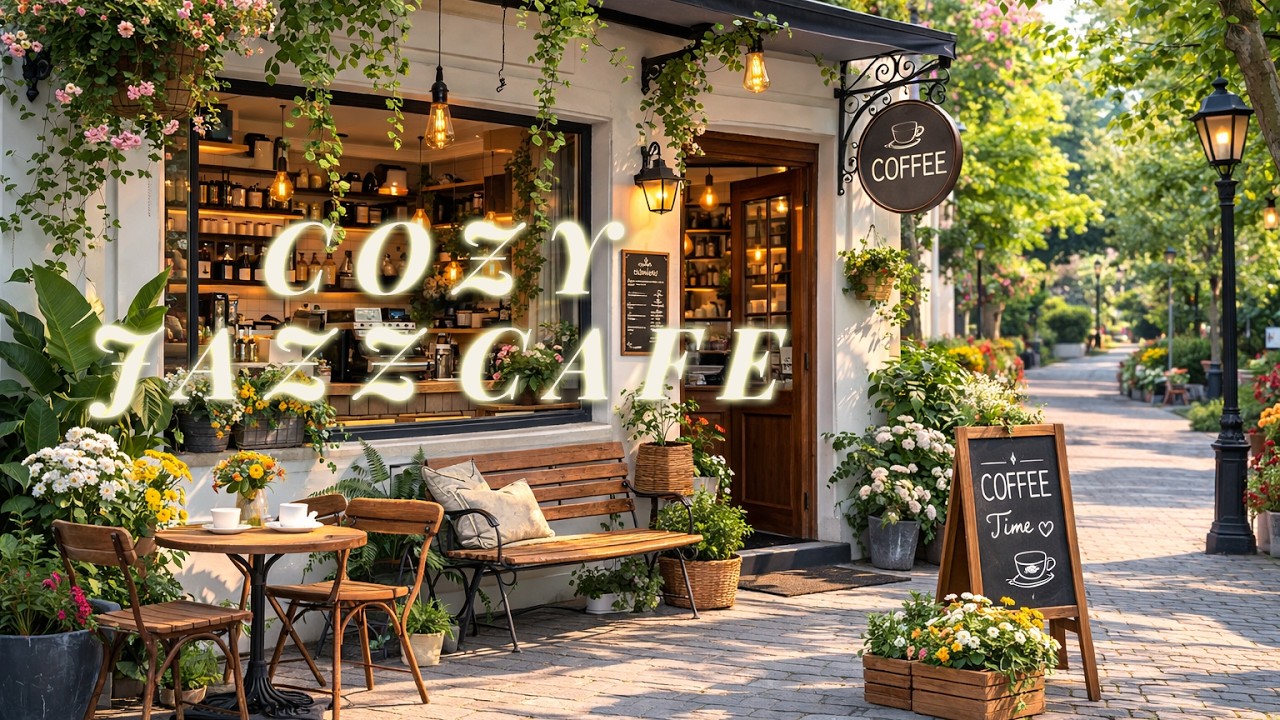 Cozy Coffee Shop Jazz ☕ Relaxing Morning Jazz Ambience