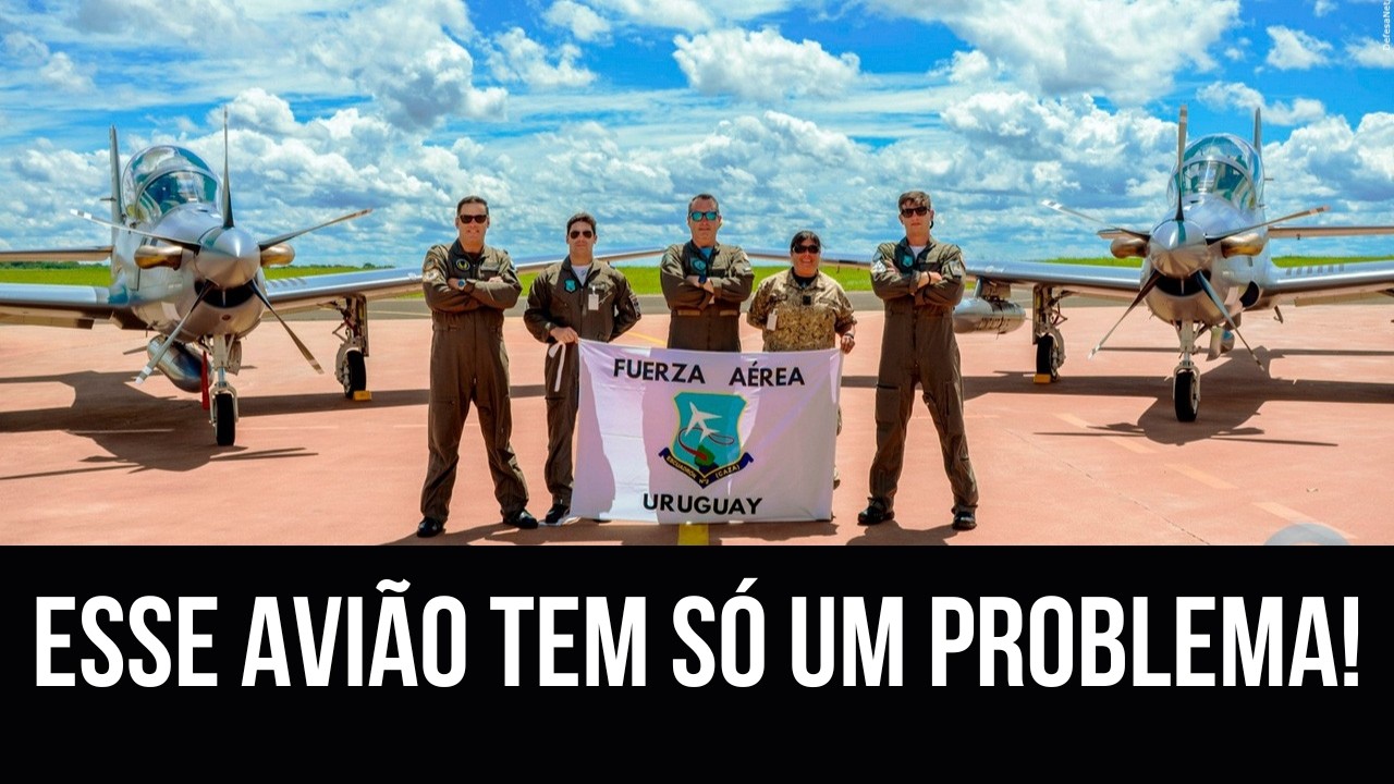O NOVO Embraer militar fabricado para o Uruguai está causando encrenca pelo mundo