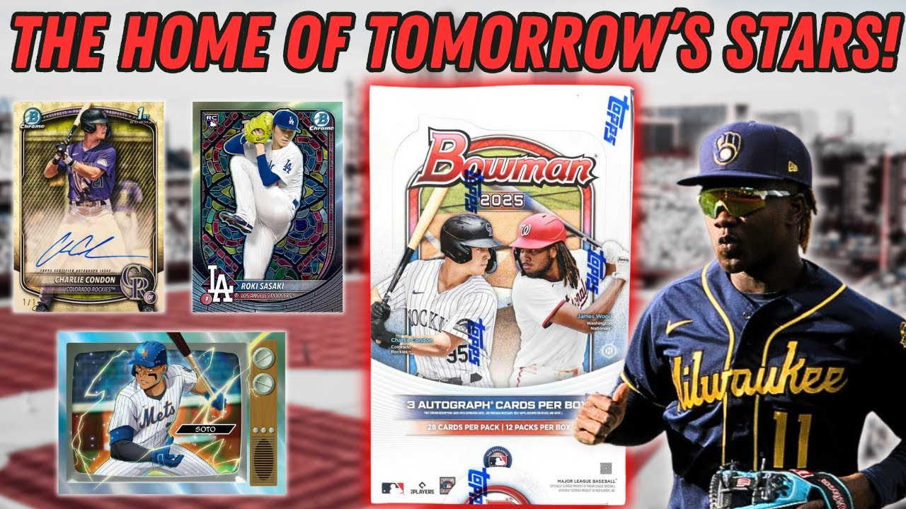 PROSPECT HUNTING! 2025 Topps Bowman Baseball Jumbo Box Review!