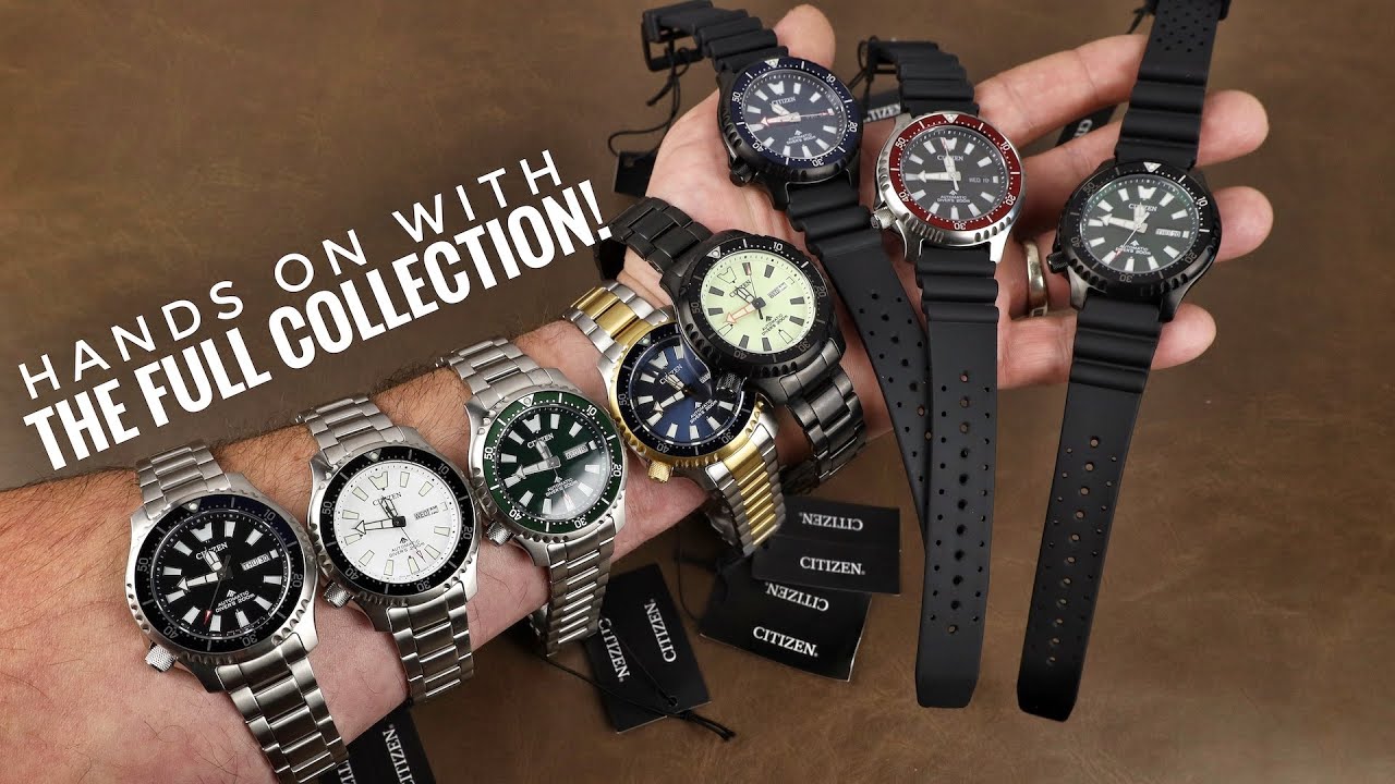 The New Citizen Promaster Automatic Divers - Hands On With the Full Collection!