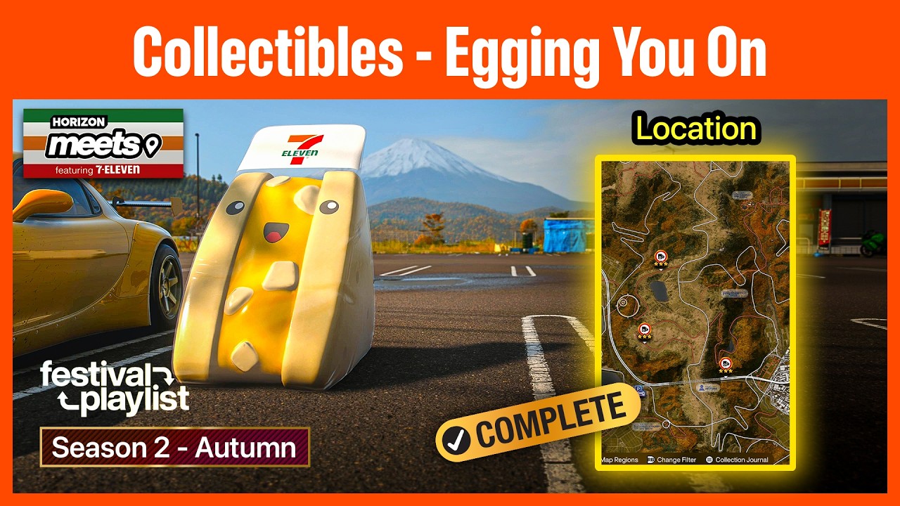 How to Complete Collectibles - Egging You On? | Forza Horizon 6 | Festival Playlist