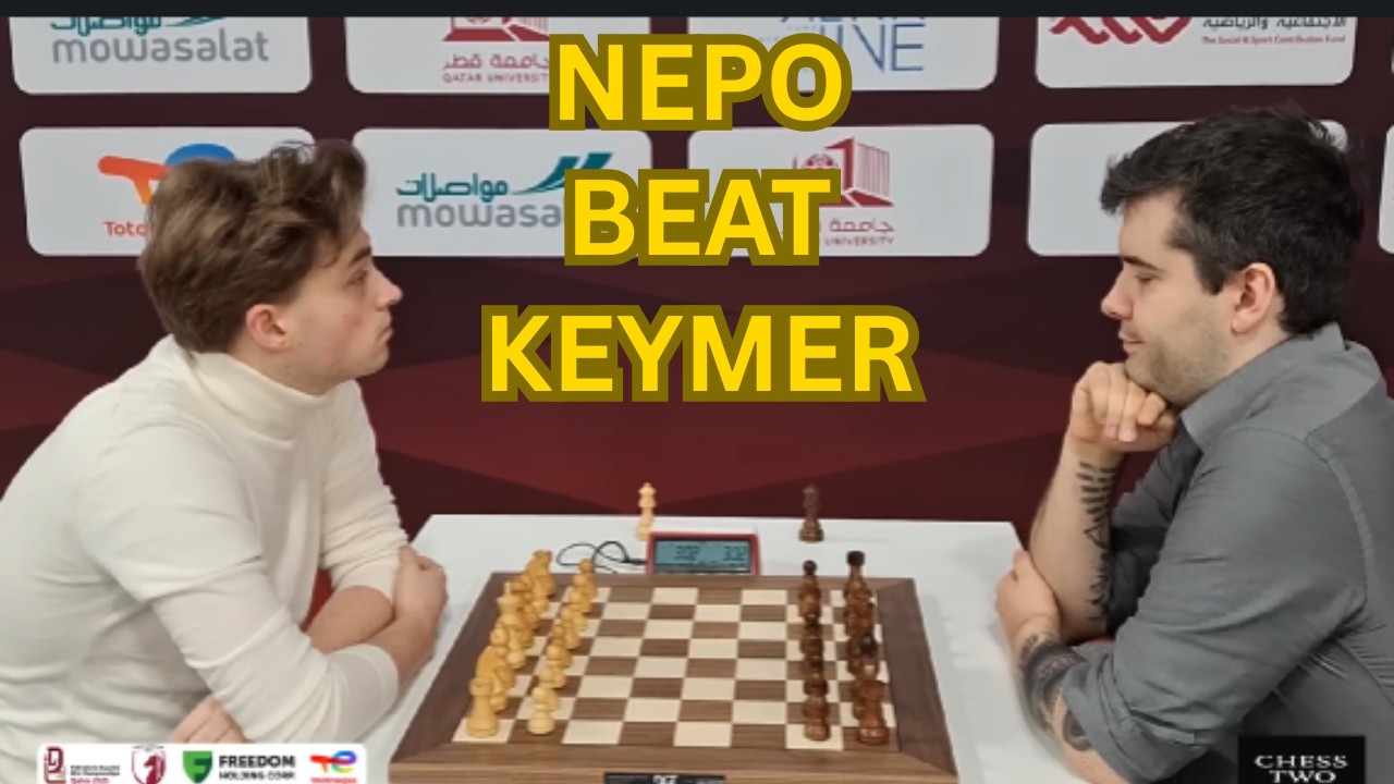 Ian Nepomniachtchi Take Down Vincent Keymer | World Blitz 2025
