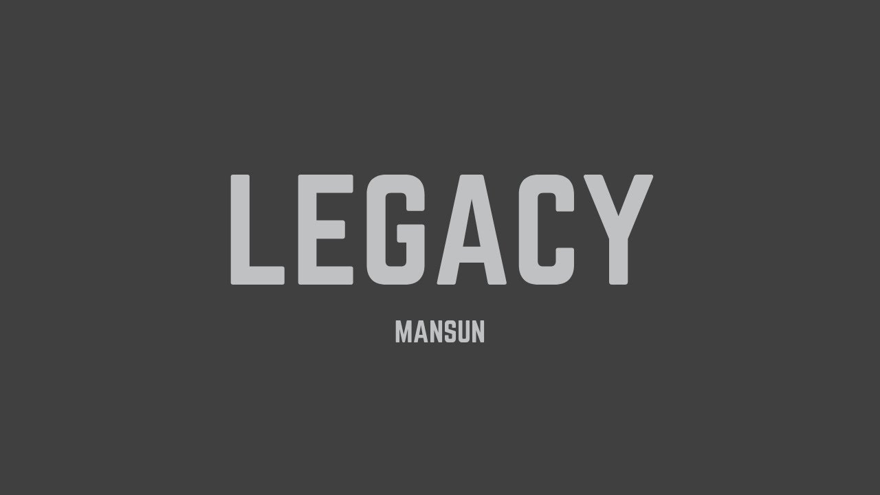 Mansun - Legacy (Lyrics)