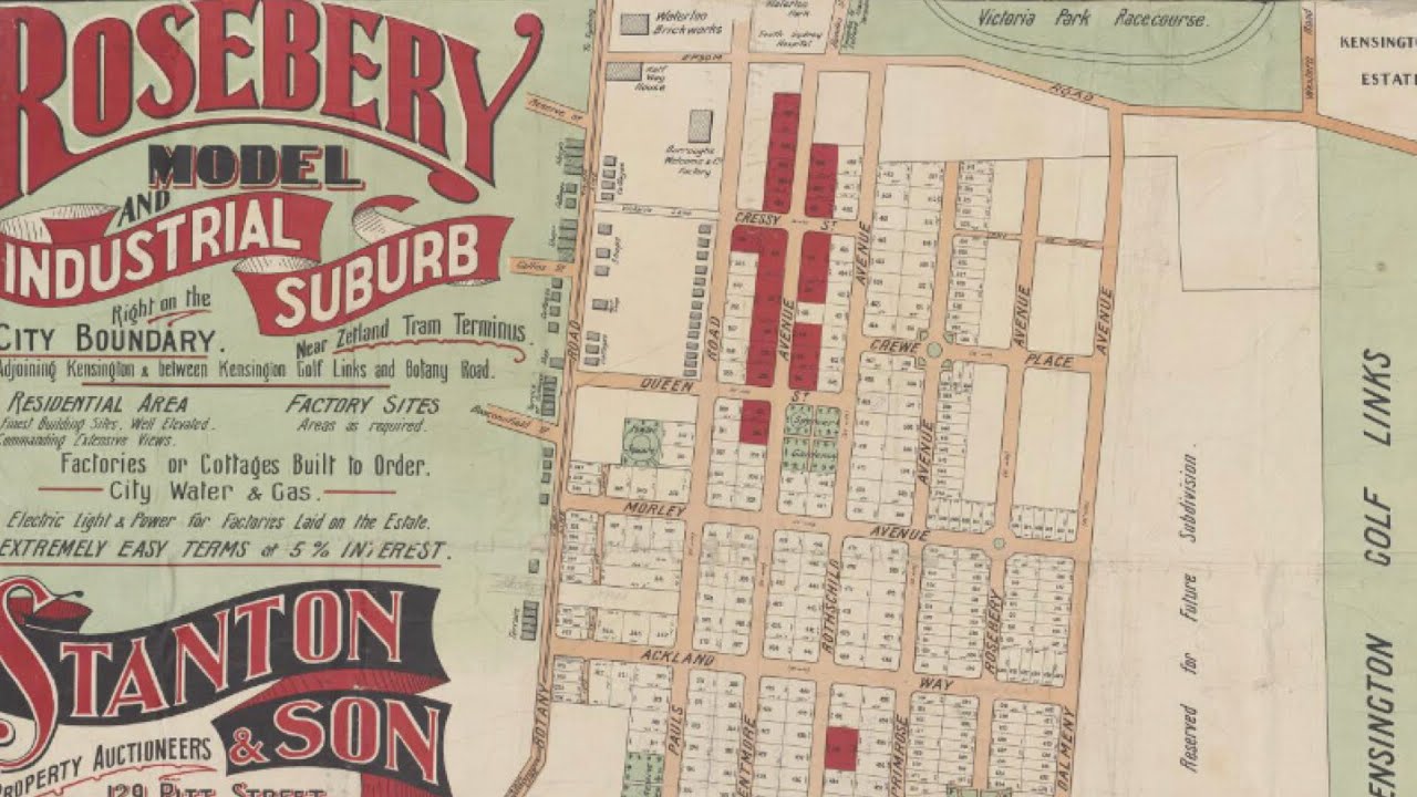 Rosebery, Model Industrial and Residential Suburb