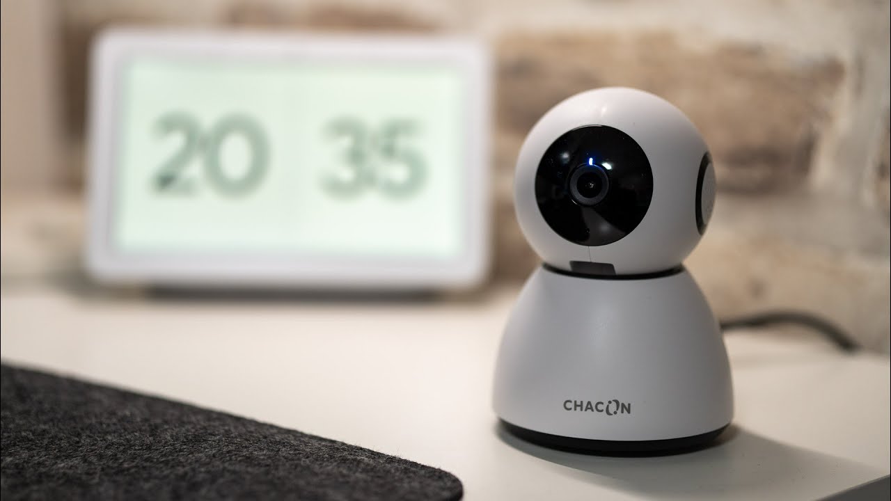 Chacon RI03 : Caméra de surveillance rotative , WIFI, Full HD, Amazon Alexa et Google Home !
