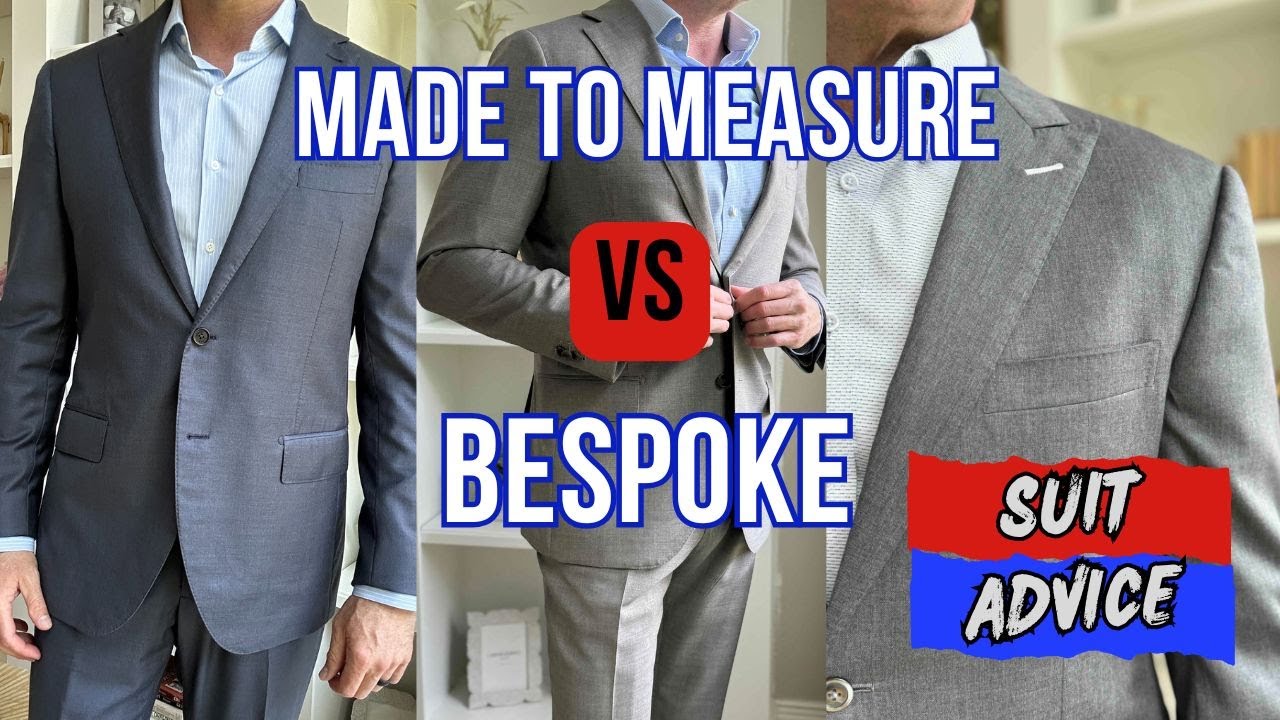 Top 5 reasons why made-to-measure suits are better than bespoke?