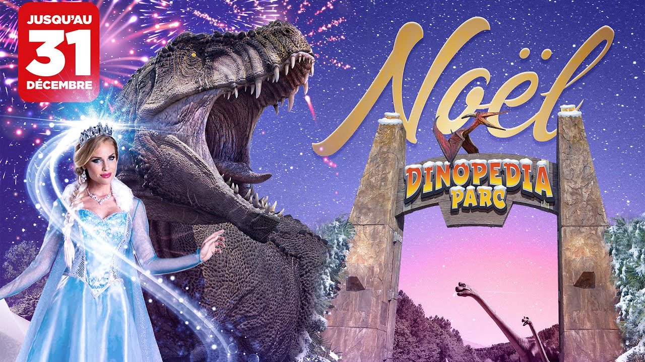 Programme No&euml;l 2022 - Dinopedia Parc