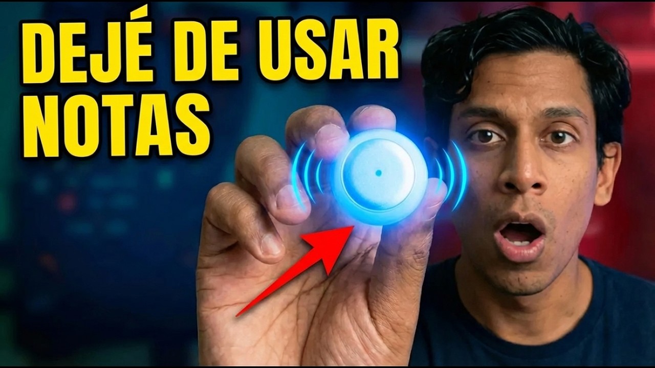 ¿Este dispositivo IA convierte tu voz en MEMORIA AUMENTADA?