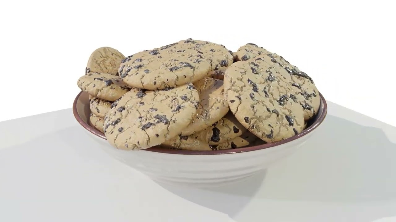 Bowl with Cookies