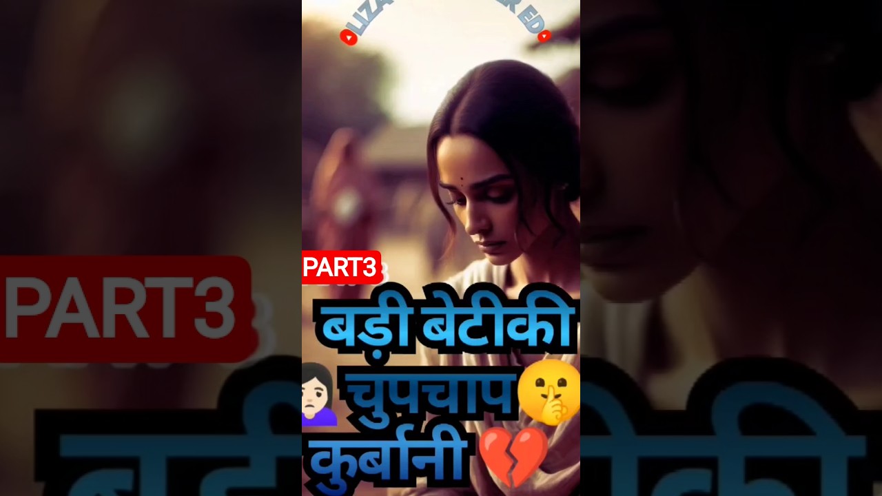 “बड़ी बेटी /परिवार की रोशनी ✨ 