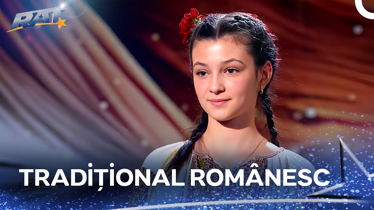 Tânăra De 13 Ani a Demonstrat Că Tradițiile Sunt Vii | Romanii au Talent