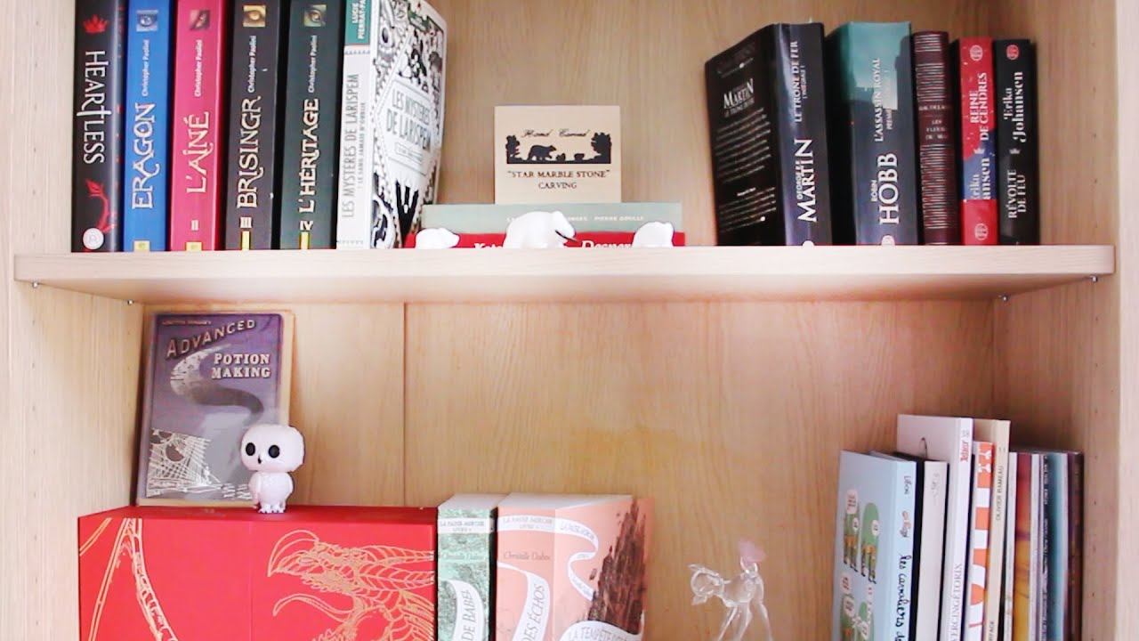 BIBLIO-TOUR : les livres qui ont déménagé avec moi !