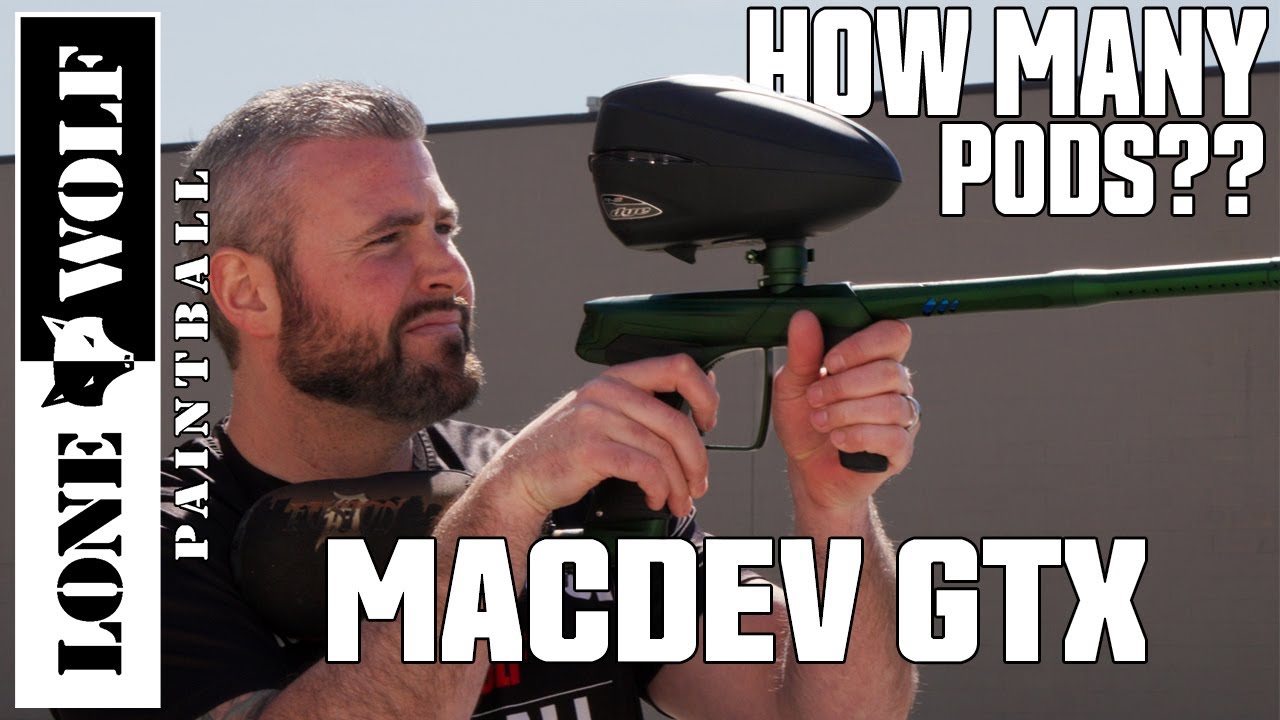 How many PODS does the MacDev GTX shoot?!
