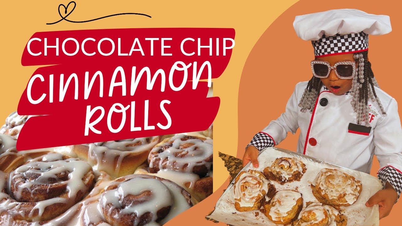 CHOCOLATE CHIP CINNAMON ROLLS