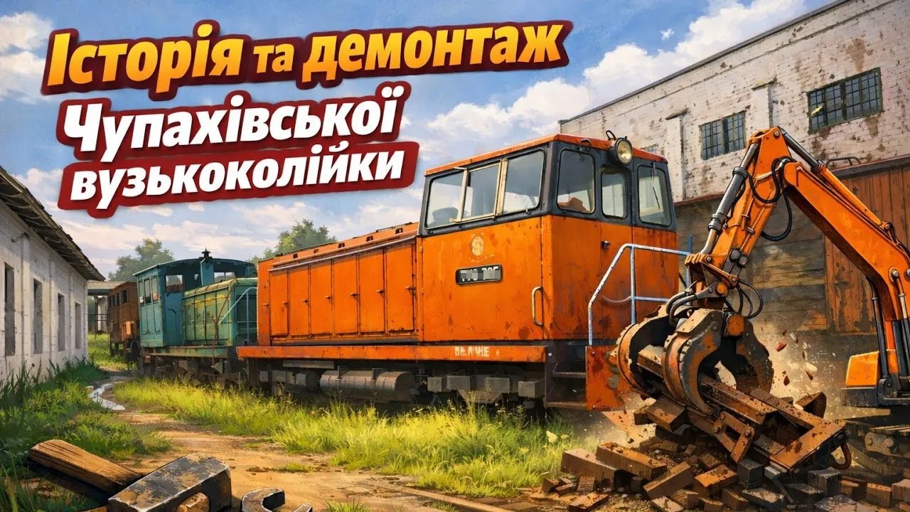 Чупахівська вузькоколійка│Історія і демонтаж