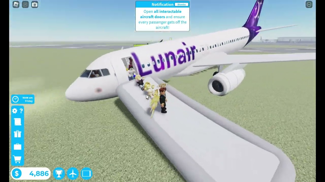 Cabin Crew simulator- Gear Failure emergency (New)