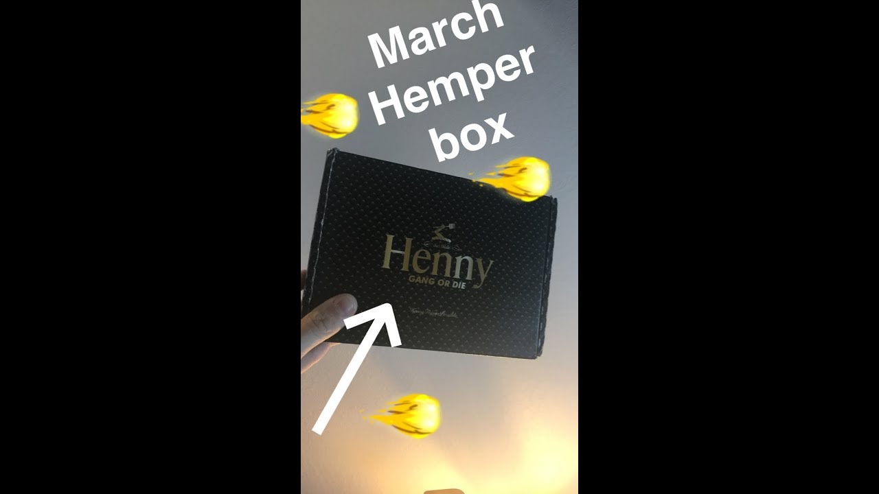 March 2018 Glassentials Hemper Box- HENNY COllABORATION