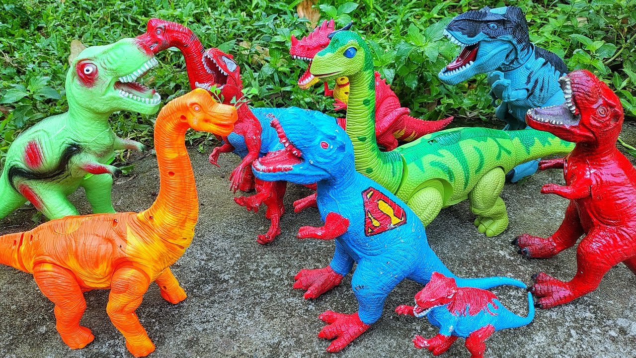 Dinosaurus Jurassic World Dominion: T-rex/Brachiosaurus/ Skibidi/ Spider-Man/KingKong/KingGidorah