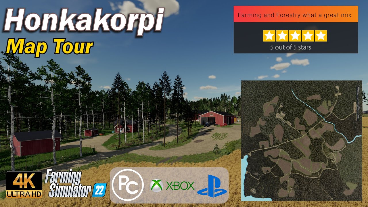 Honkakorpi | Map Tour | Farming Simulator 22
