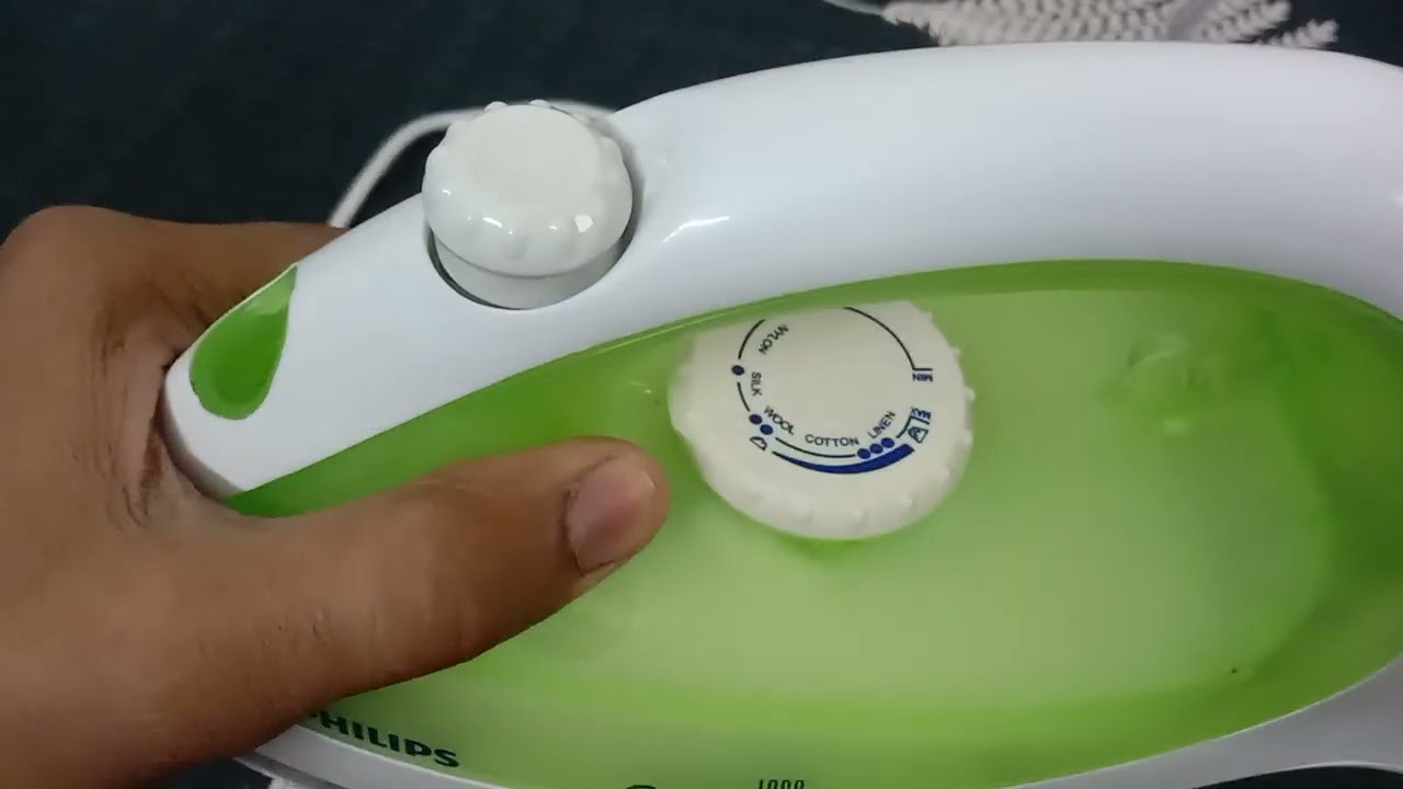How to Use  & Fill water in Steem Iron Philips Comfort 1000 & Review