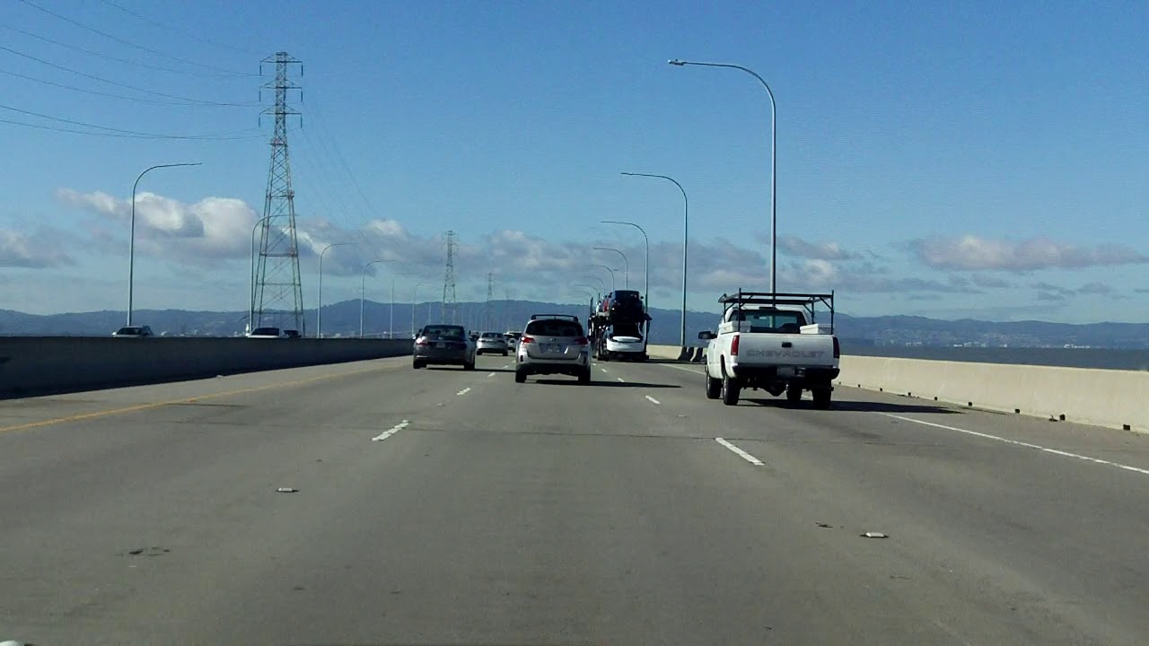 San Mateo-Hayward Bridge westbound