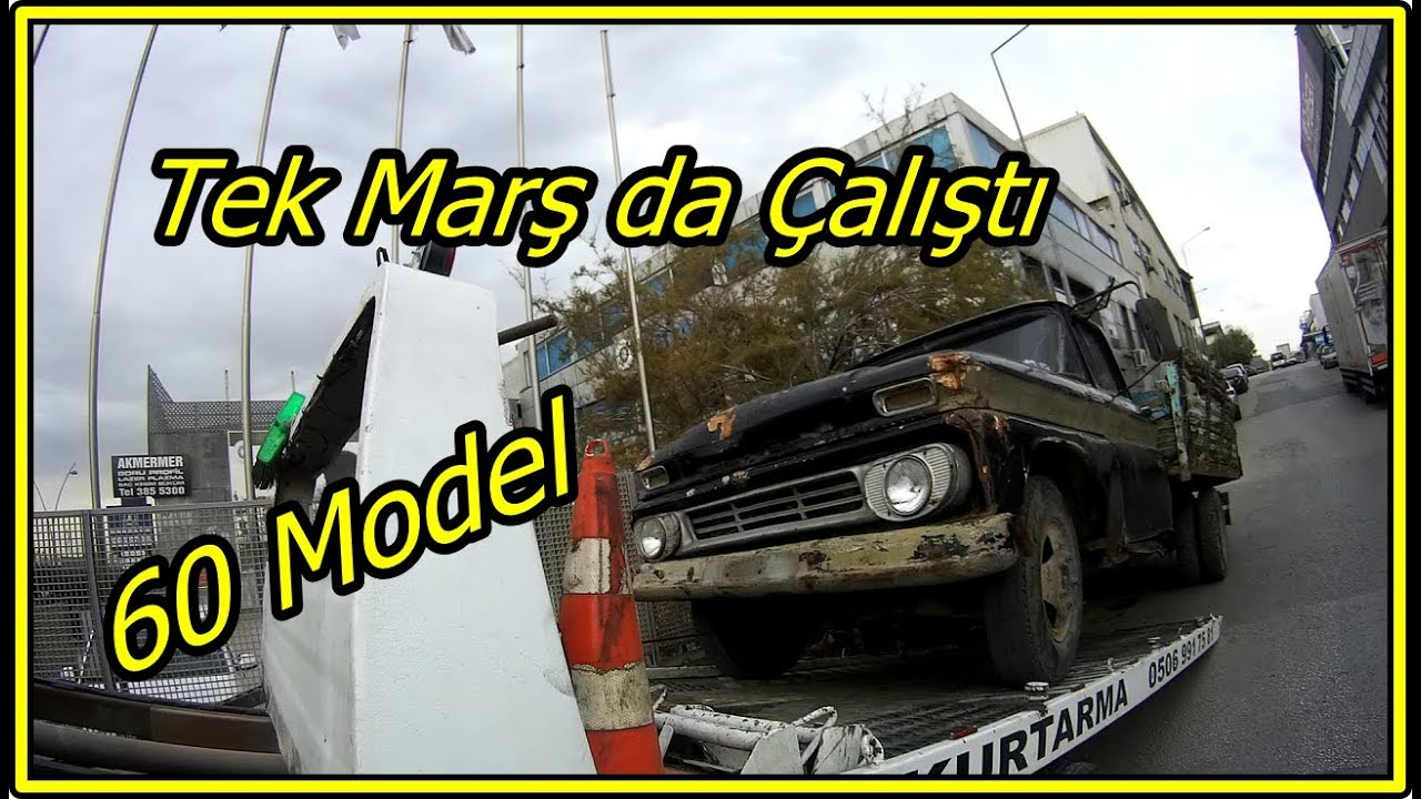 1960 Model Chevrolet Çektim /Restore OLacak Tek Marşta Çalıştı