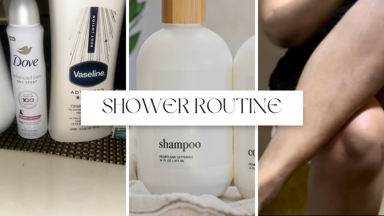 Clean & Fresh Shower 🚿 Routine 