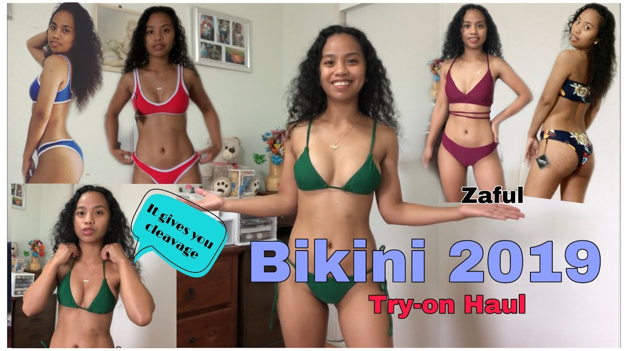 ZAFUL BIKINI TRY-ON HAUL |55 Lebee Ongco