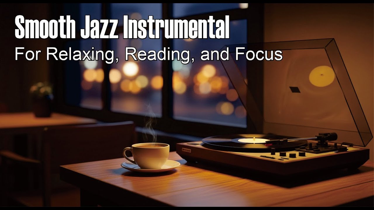 Chill Jazz Instrumental for Relaxing, Reading, and Focus
