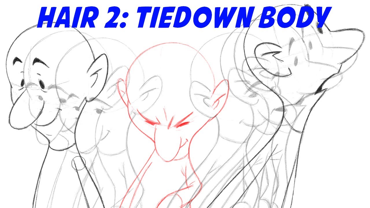 Tiedown loose animation for better quality (Krita)