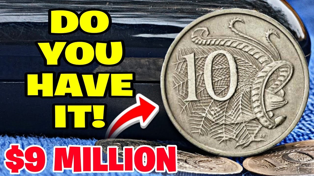 TOP ULTRA RARE AUSTRALIA 10 CENT - MOST VALUABLE AUSTRALIA COINS - OLD 10 CENT COINS WITH MONEY!
