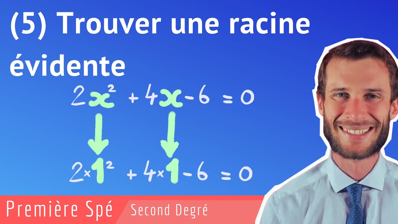 5 astuces pour les équations difficiles du second degré (5- Trouver une racine évidente)