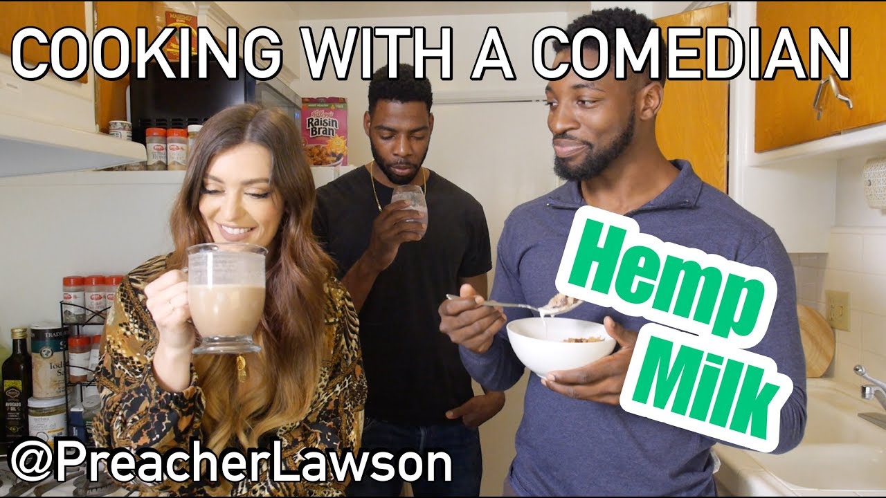 How to Make Hemp Milk - Cooking With A Comedian