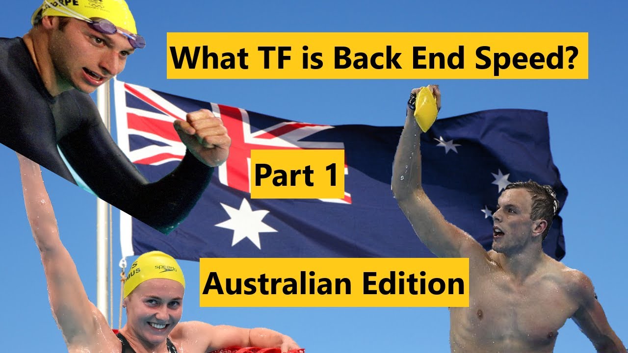 What TF is Back-End Speed? Part 1: Australian Edition