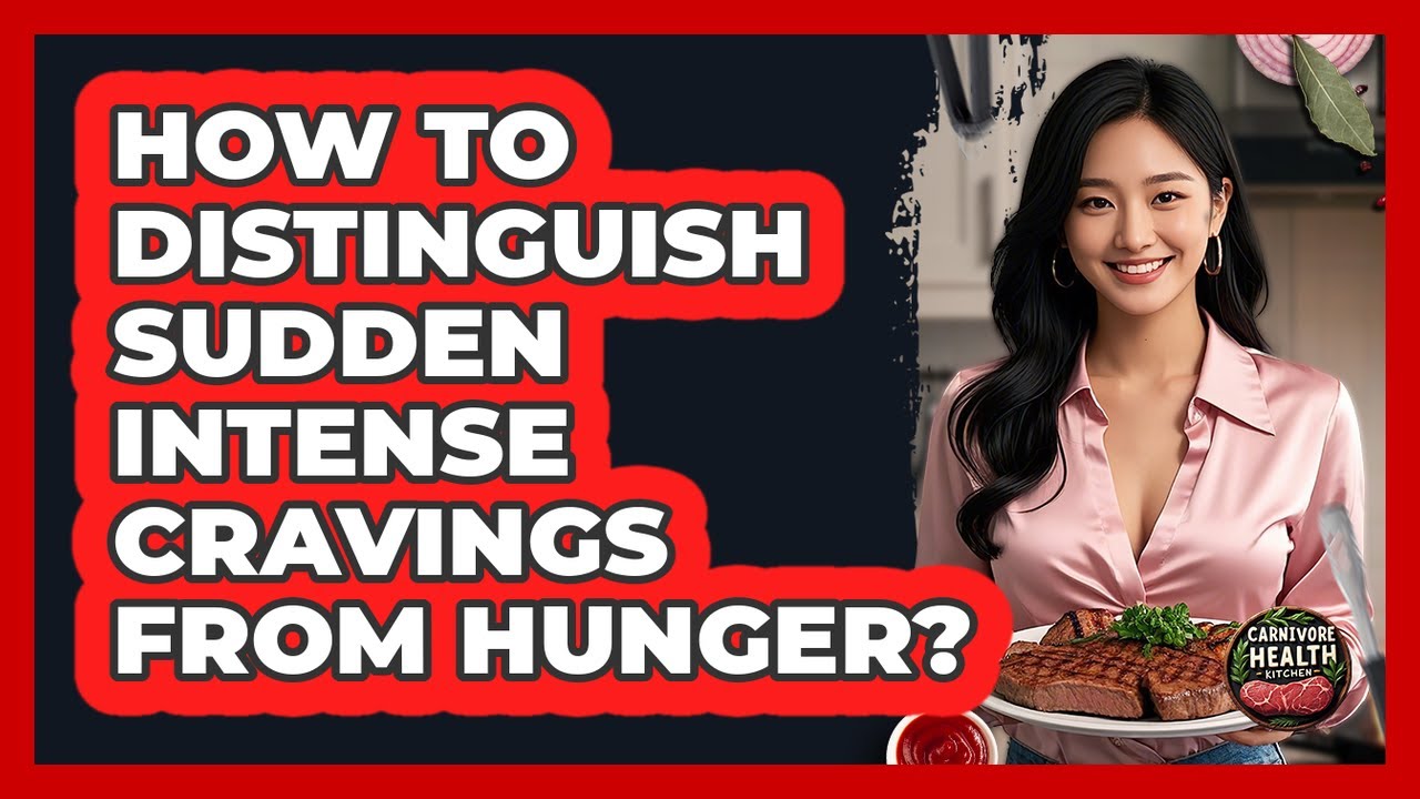 How To Distinguish Sudden Intense Cravings From Hunger?