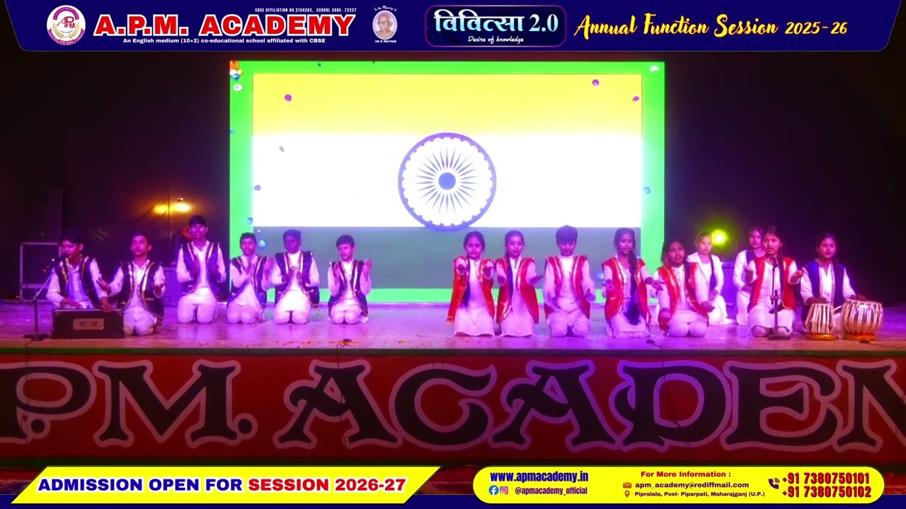 Goosebumps Performance | 🇮🇳 Kar Denge Jaan Kurbaan | Patriotic | Vivitsa 2.0 APM Academy Maharajganj