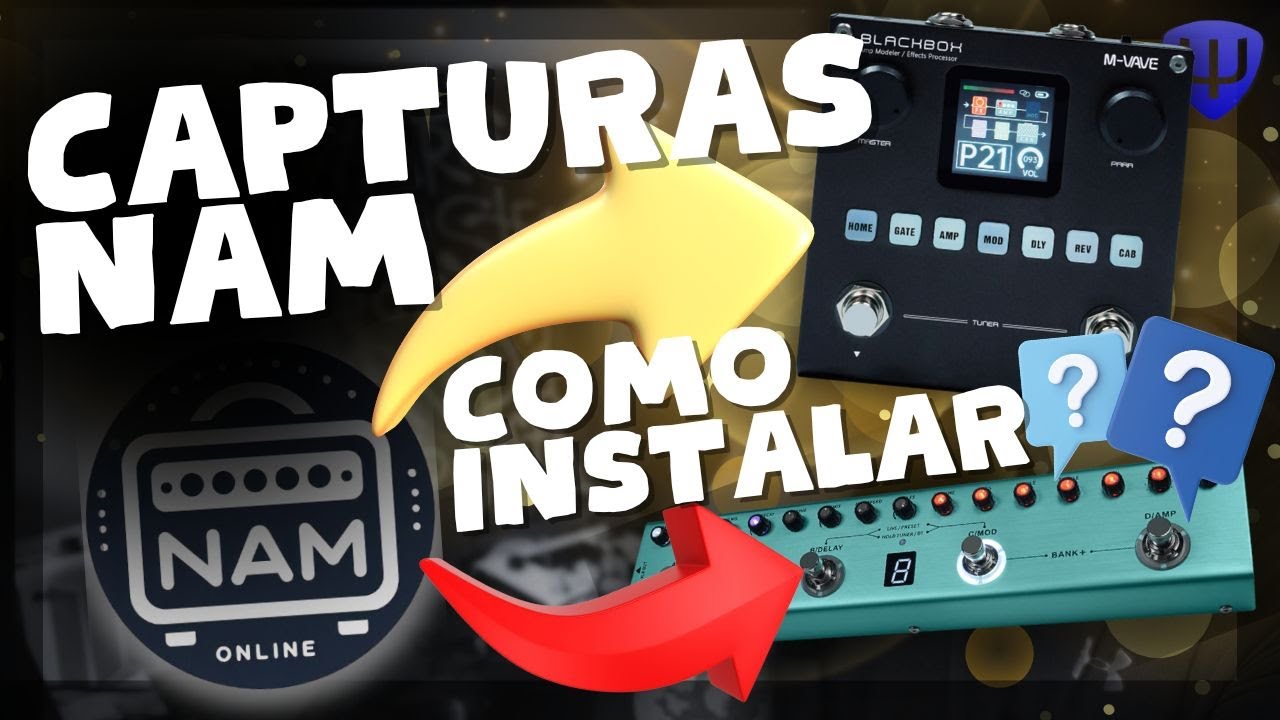🤔COMO inserir CAPTURAS .NAM na TANK-G | BLACKBOX | TANK MINI