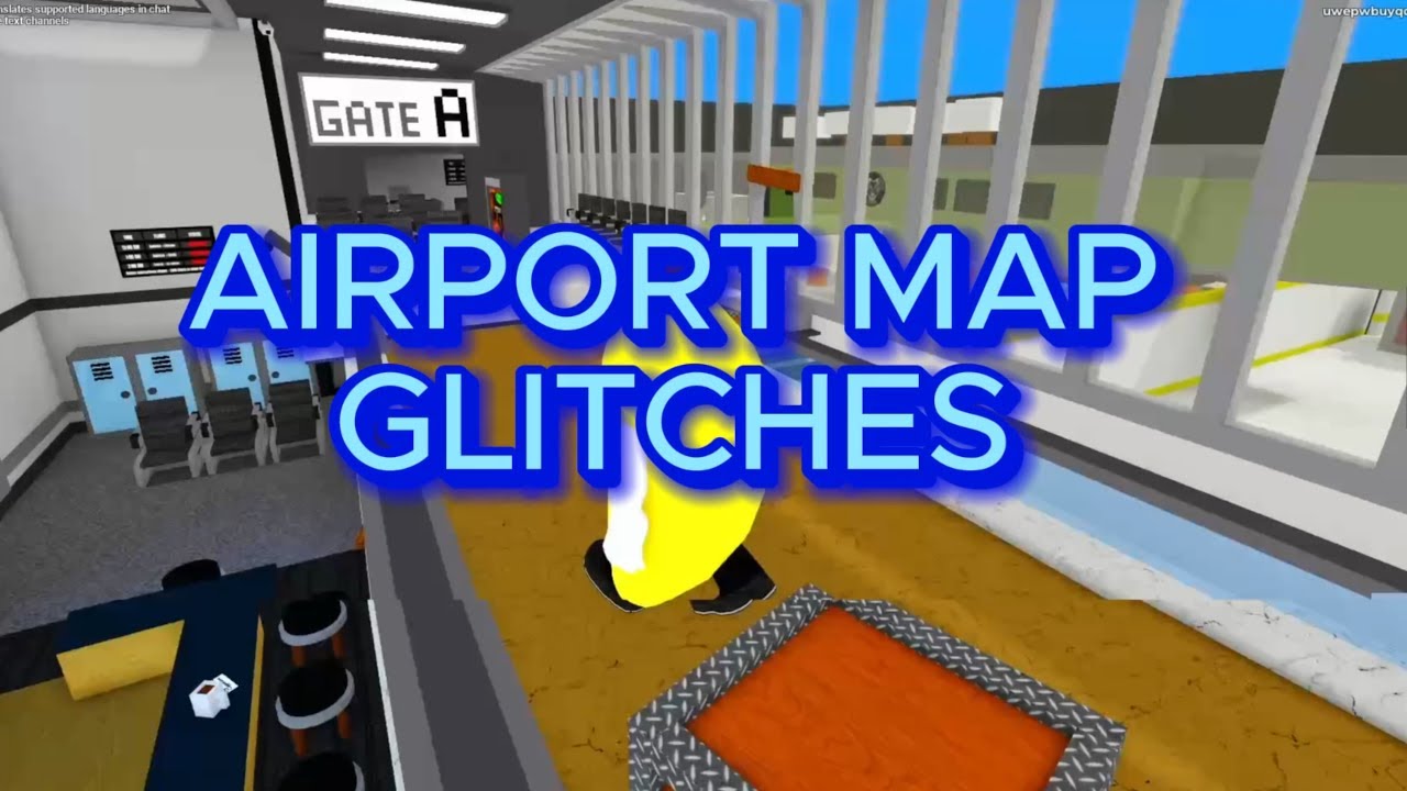 I did all the glitches I know in Flee The Facility Airport Map that still work...