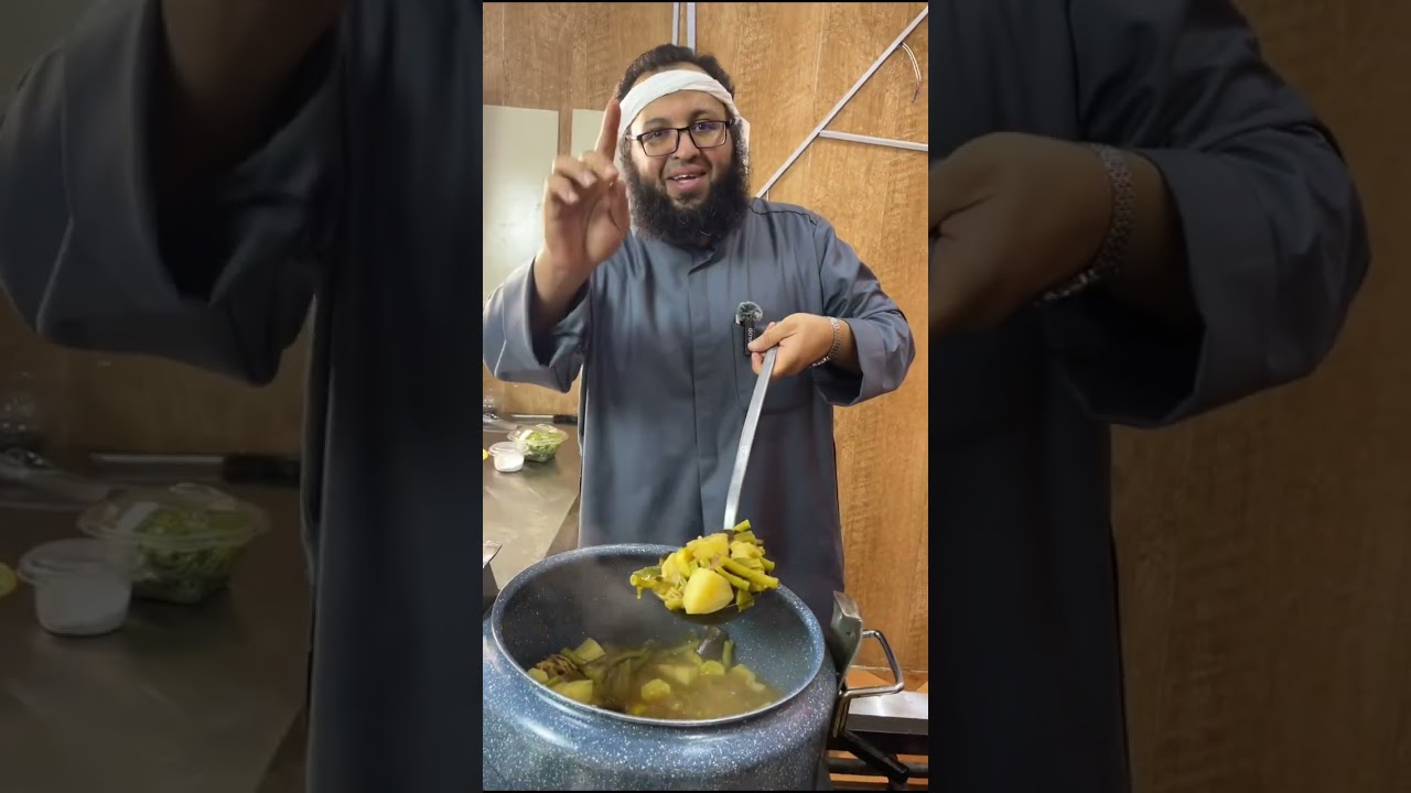 طبخ الأيدام الخضار مع اللحم 👌مع الشيف ابوعبدالله زعيم الكميات 
