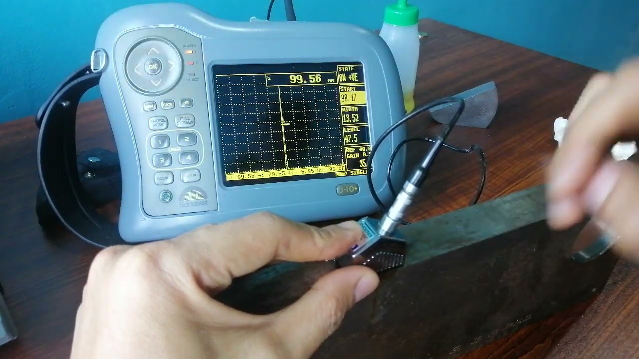 NDT UT - Part 3 Angle Probe Calibration (Malay version) 