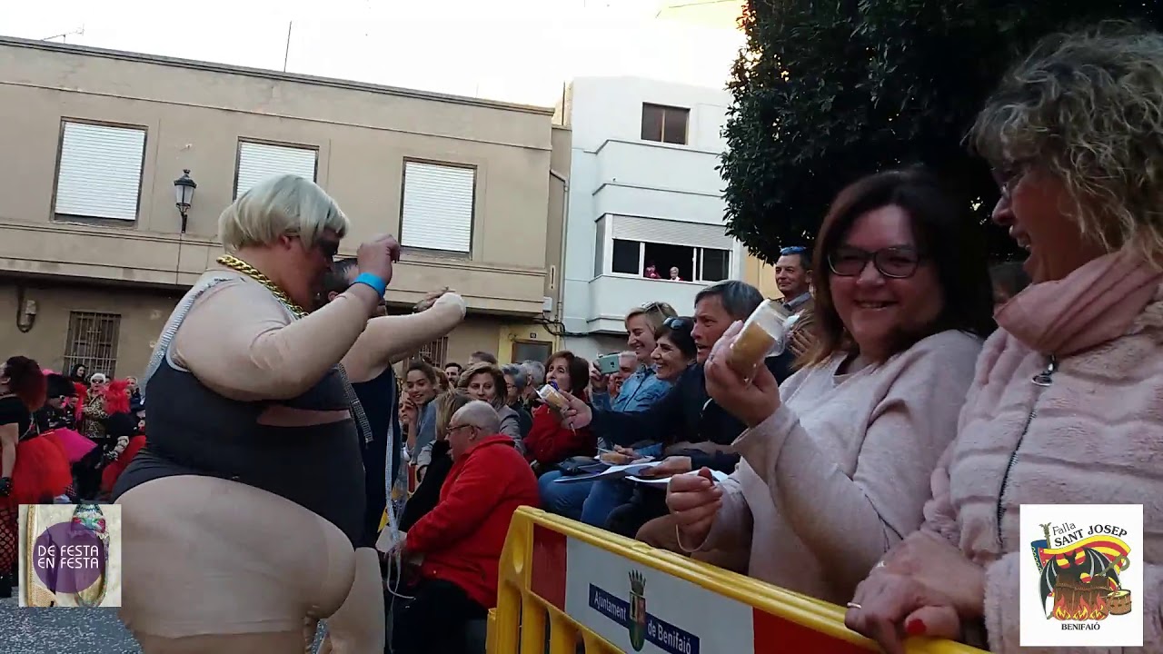 Cavalcada Fallera i Crida Benifaió   Falles 2019