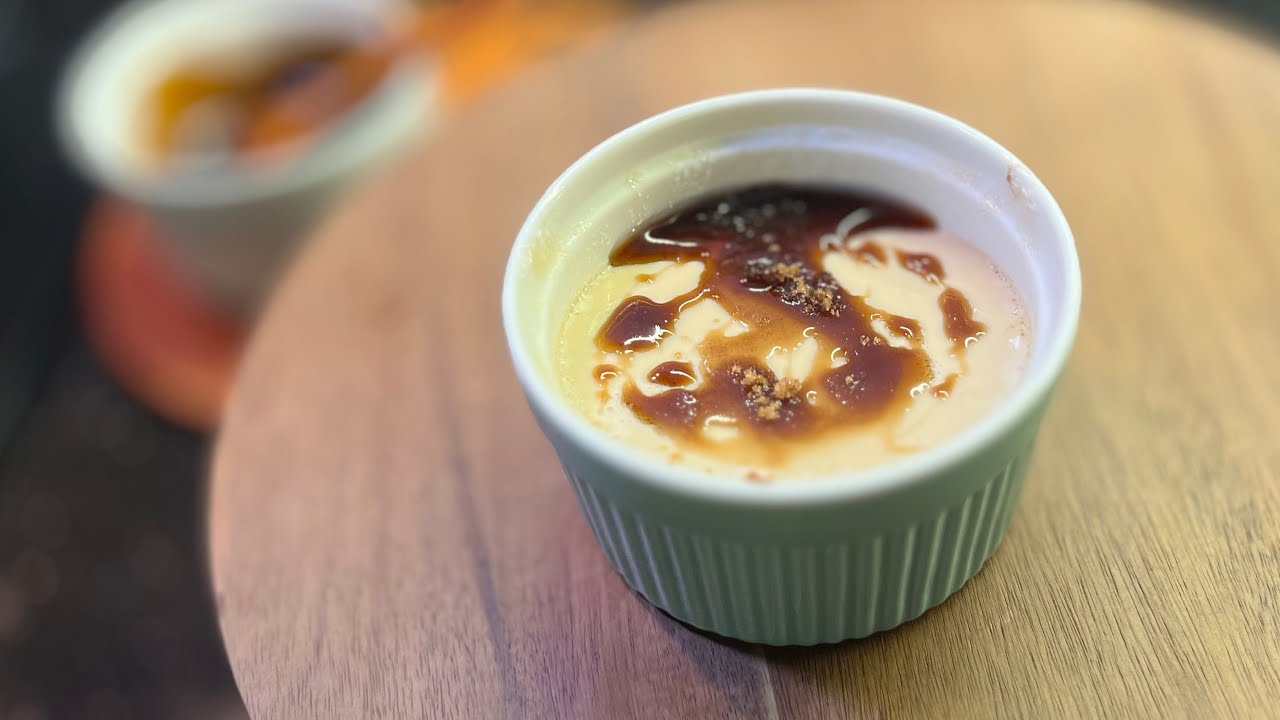 😋🥛Caramel Steam Milk Custard with Egg Whites 焦糖蛋白炖奶#caramelcustardpudding #焦糖炖奶