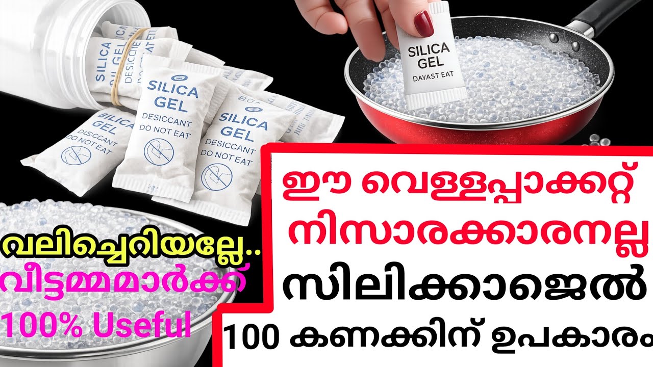 ബാഗ്,ഫ്ലാസ്ക്, ഷൂ വാങ്ങുമ്പോൾകിട്ടുന്ന ഈ വെള്ള പാക്കറ്റിൽഎന്താണ്?|AmasingUses-Silica gel