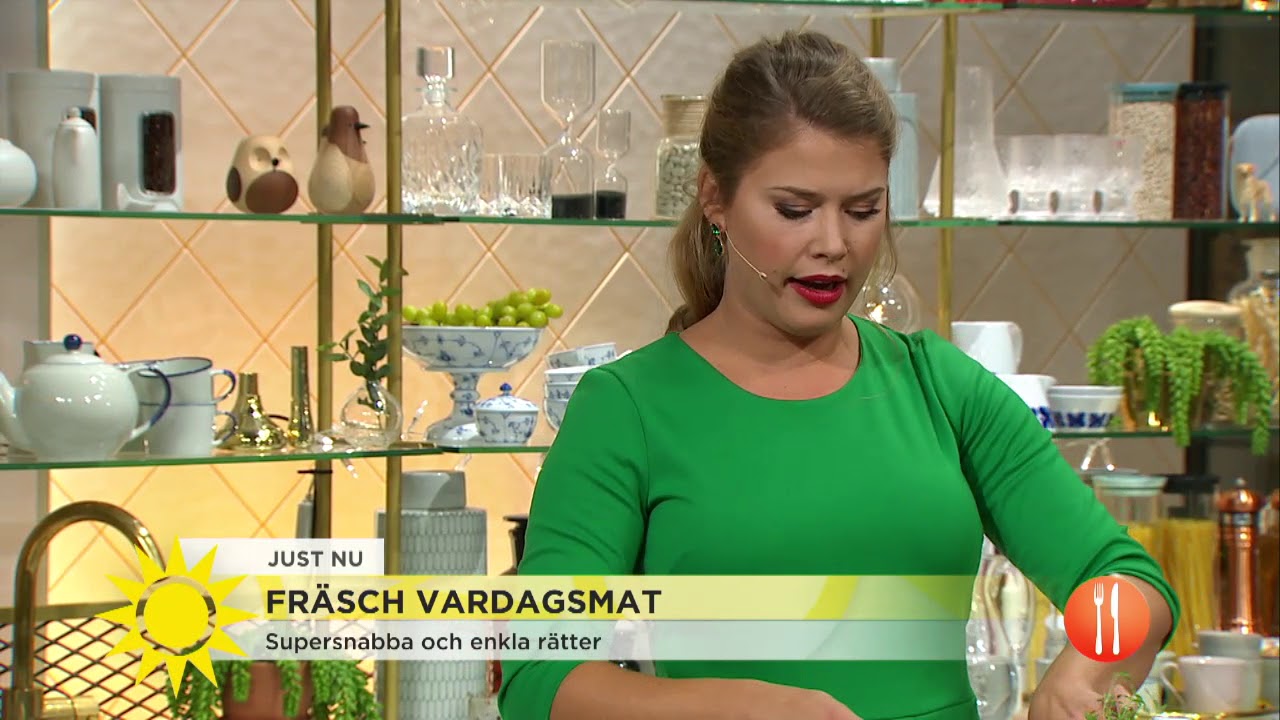 Supersnabb vardagsmat - Nyhetsmorgon (TV4)