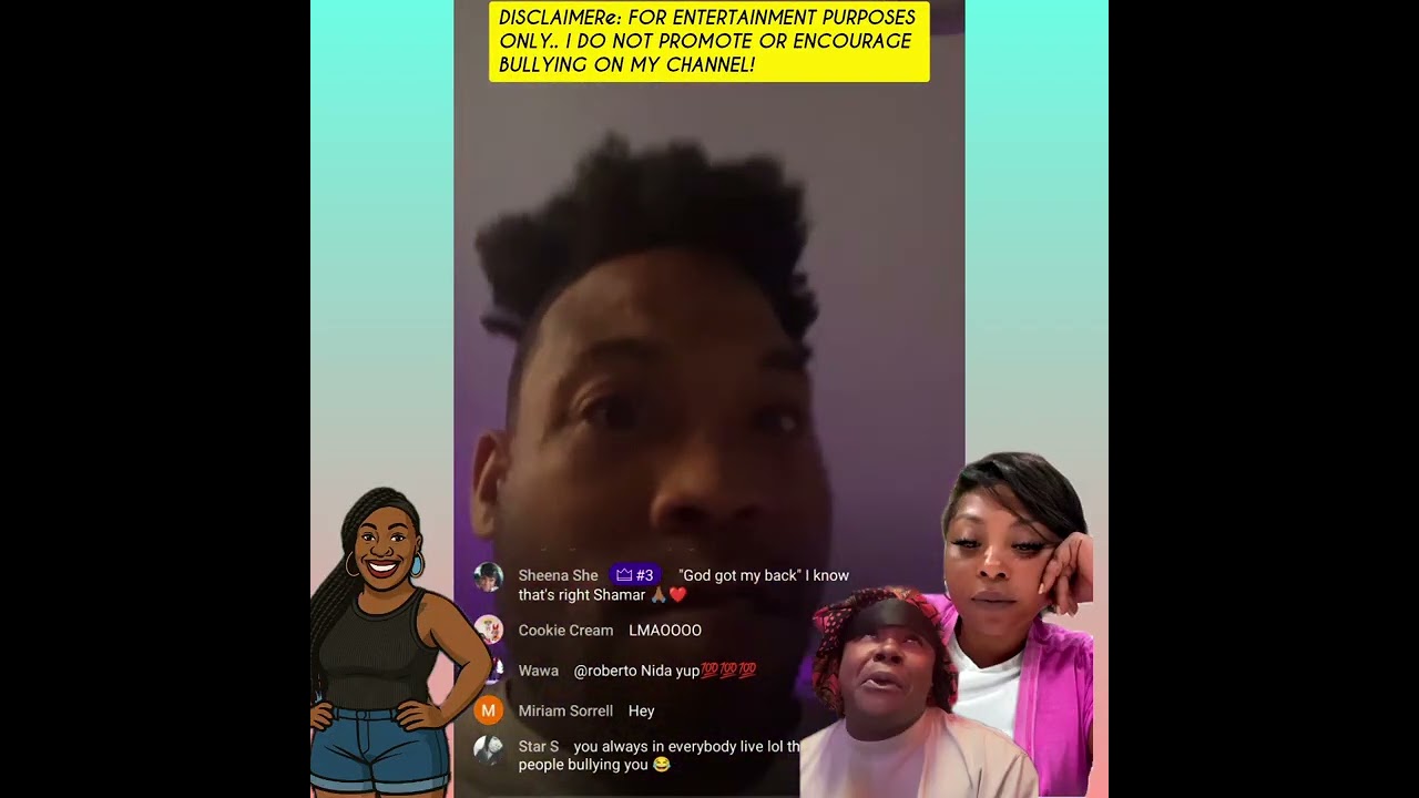 SHAMAR Snaps On Shekinah&Tommy 📣Until Shekinah Mentioned COURT.Then THE Live Disappeared⚖️