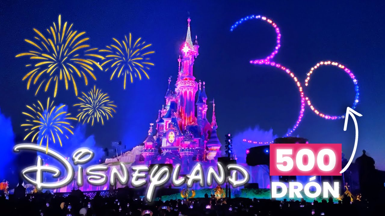 DISNEYLANDI TŰZIJÁTÉK és DRÓNJÁTÉK: amiért megéri éjjelig maradni | Párizs Vlog 5