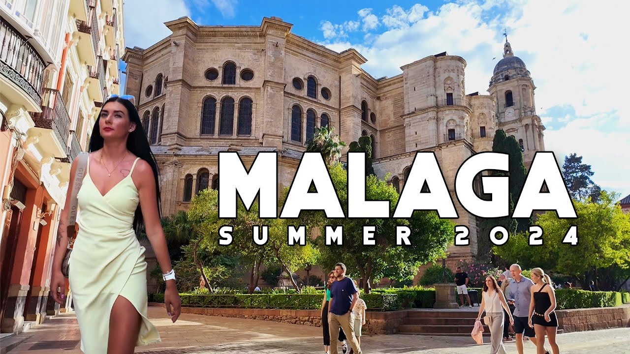 Malaga City Spain Fantastic City Summer 2024 June Update Costa del Sol | Andalucía [4K]