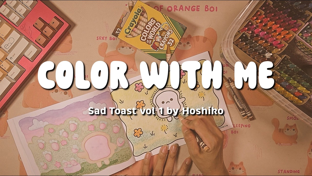 COLOR WITH ME | Sad Toast vol 1 by Hoshiko